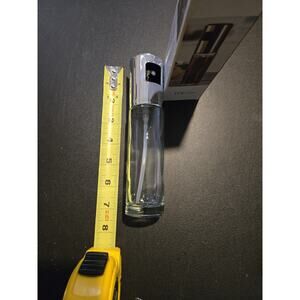 Edible Oil Spray Bottle 100ml Glass Refillable Pump Spray Mister Olive Kitchen